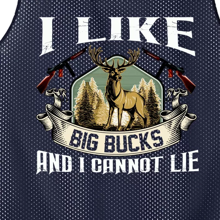 Funny Hunting Bucks Mesh Reversible Basketball Jersey Tank