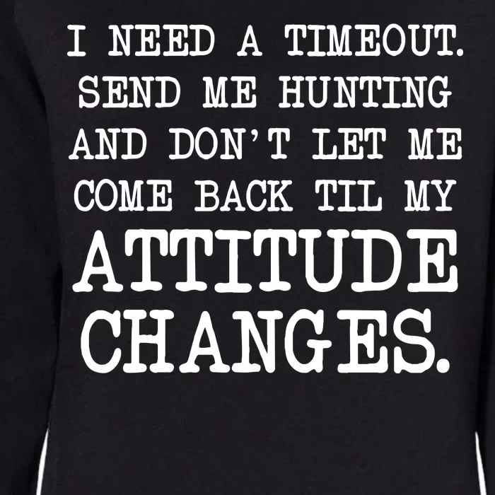 Funny Hunting Meme Womens California Wash Sweatshirt