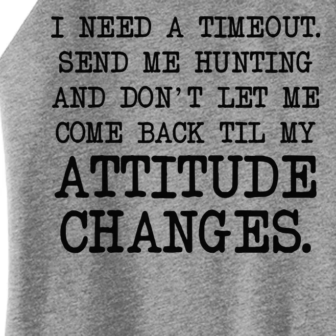 Funny Hunting Meme Women’s Perfect Tri Rocker Tank