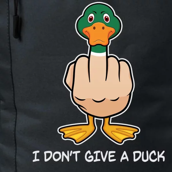 Funny I Don't Give A Duck Daily Commute Backpack