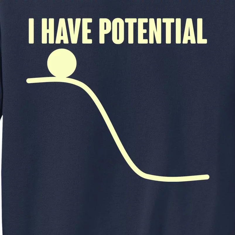 Funny I Have Potential Science Sweatshirt