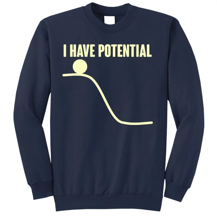 Funny I Have Potential Science Sweatshirt