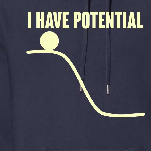 Funny I Have Potential Science Premium Hoodie