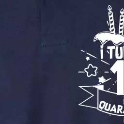 Funny I Turned 16 In Quarantine 16th Birthday Softstyle Adult Sport Polo