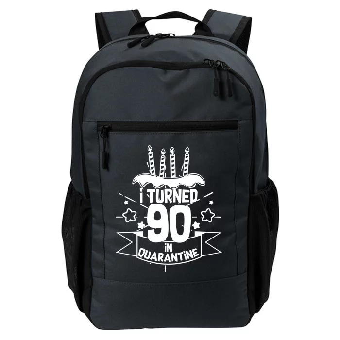 Funny I Turned 90 In Quarantine 90th Birthday Daily Commute Backpack