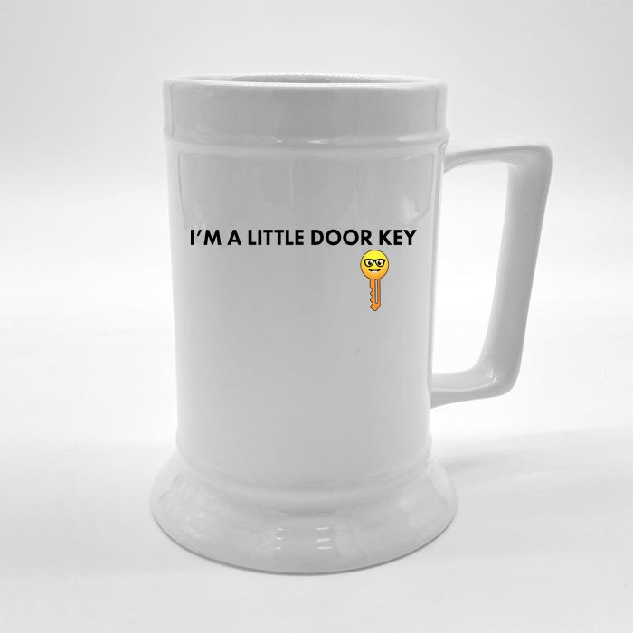 Funny I'm A Little Door Key Front & Back Beer Stein