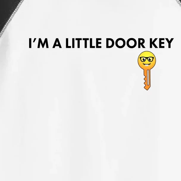 Funny I'm A Little Door Key Toddler Fine Jersey T-Shirt