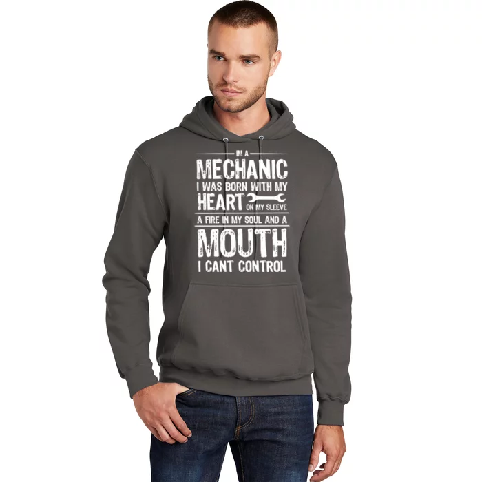 Funny I'm A Mechanic Quote Hoodie