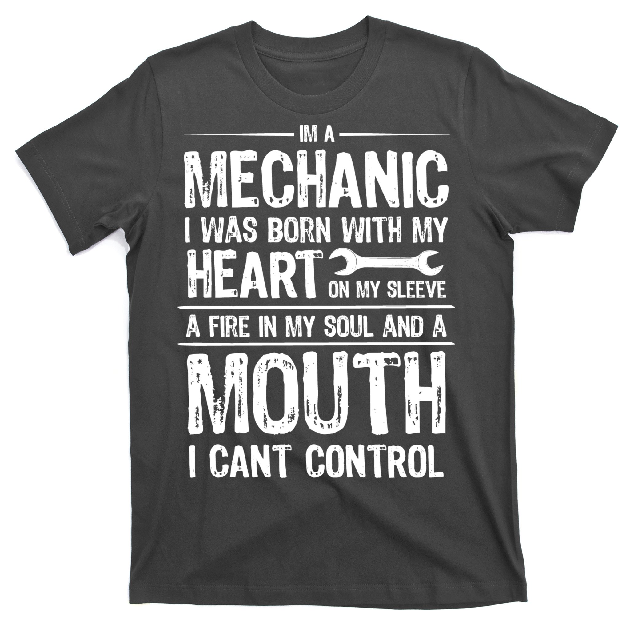 Funny I'm A Mechanic Quote T-Shirt | TeeShirtPalace