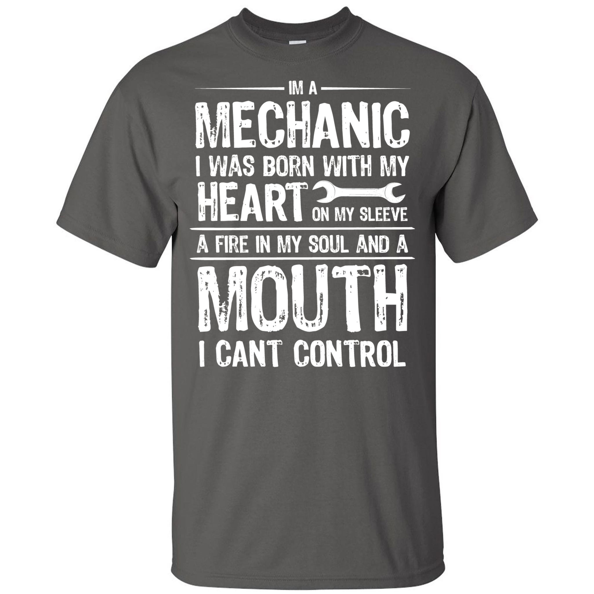 Funny I'm A Mechanic Quote Tall T-Shirt | TeeShirtPalace