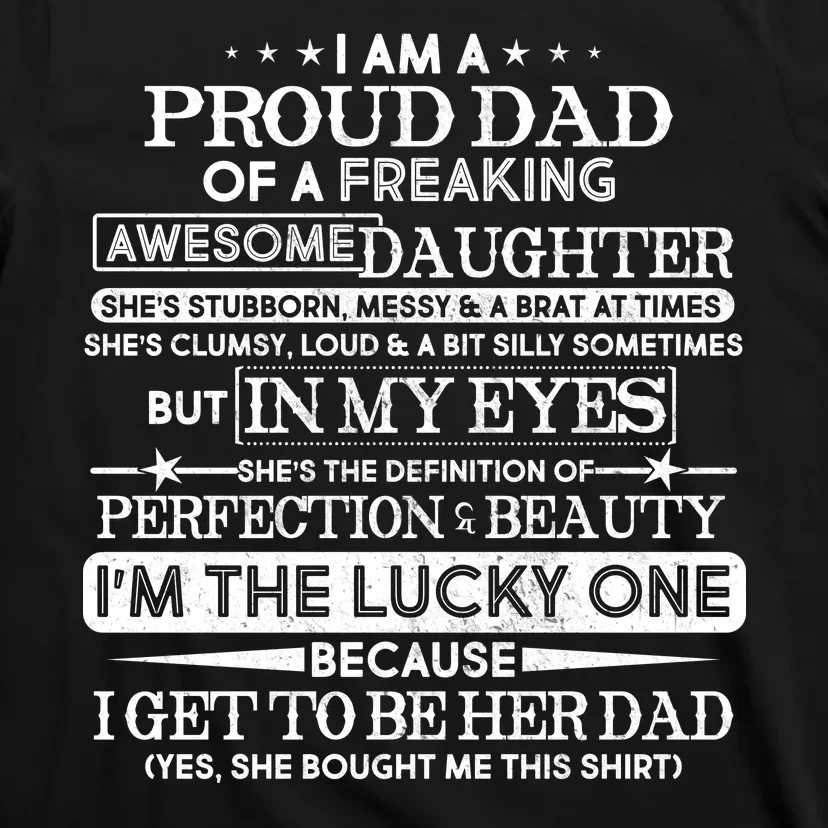 Proud Of Dad Of An Awesome Daughter Milwaukee Brewers T Shirts – Best Funny  Store