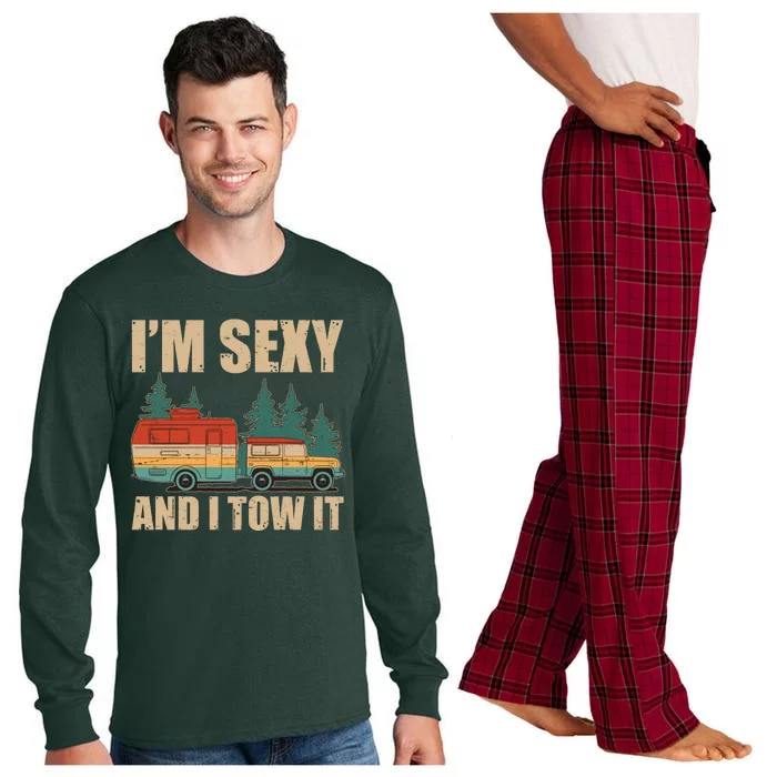 Funny I'm Sexy and I Tow It Long Sleeve Pajama Set