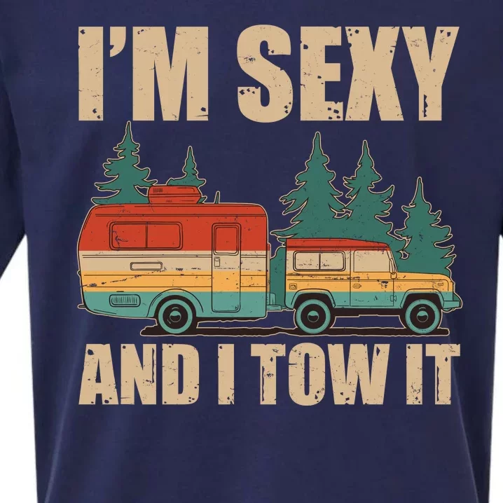 Funny I'm Sexy and I Tow It Sueded Cloud Jersey T-Shirt