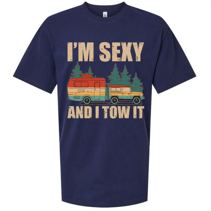 Funny I'm Sexy and I Tow It Sueded Cloud Jersey T-Shirt