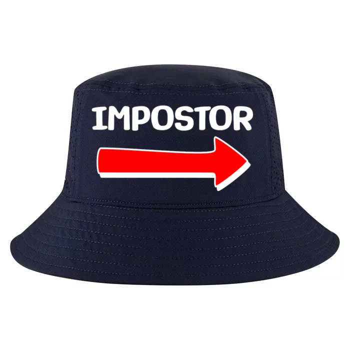 Funny Impostor Arrow -Among Us Cool Comfort Performance Bucket Hat