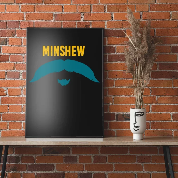 Funny Jacksonville Football Minshew Fan Poster