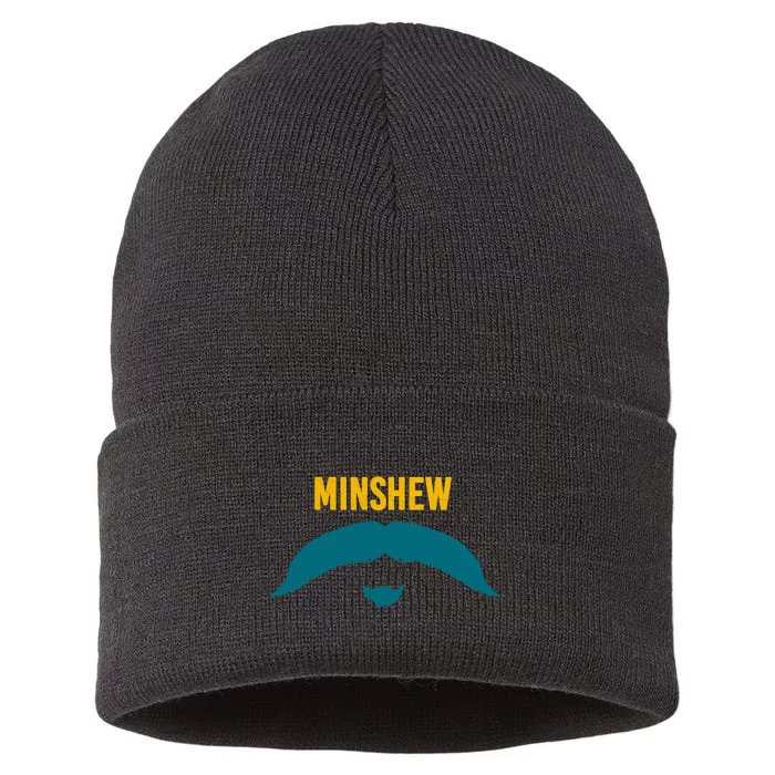 Funny Jacksonville Football Minshew Fan Sustainable Knit Beanie