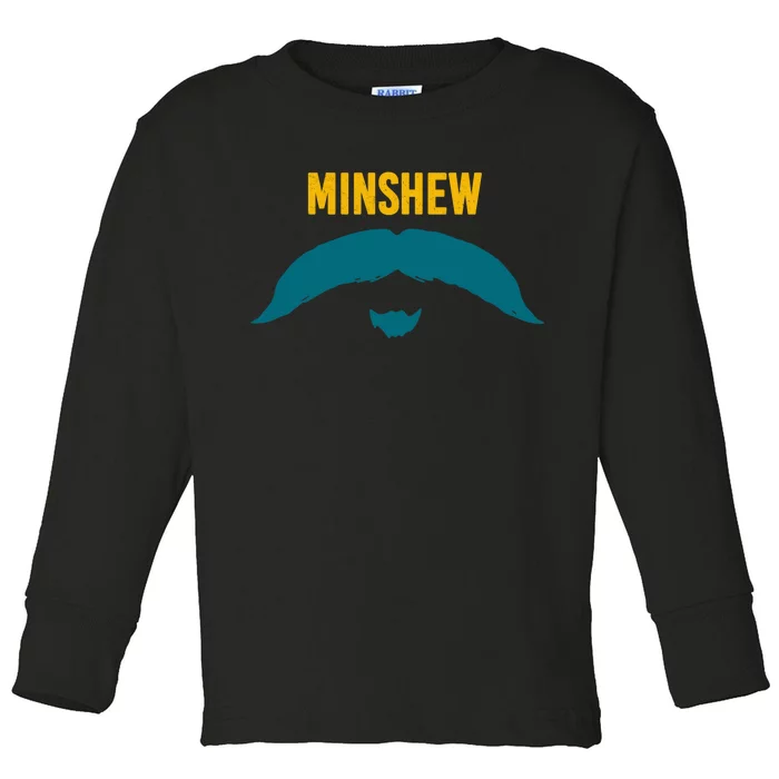 Funny Jacksonville Football Minshew Fan Toddler Long Sleeve Shirt