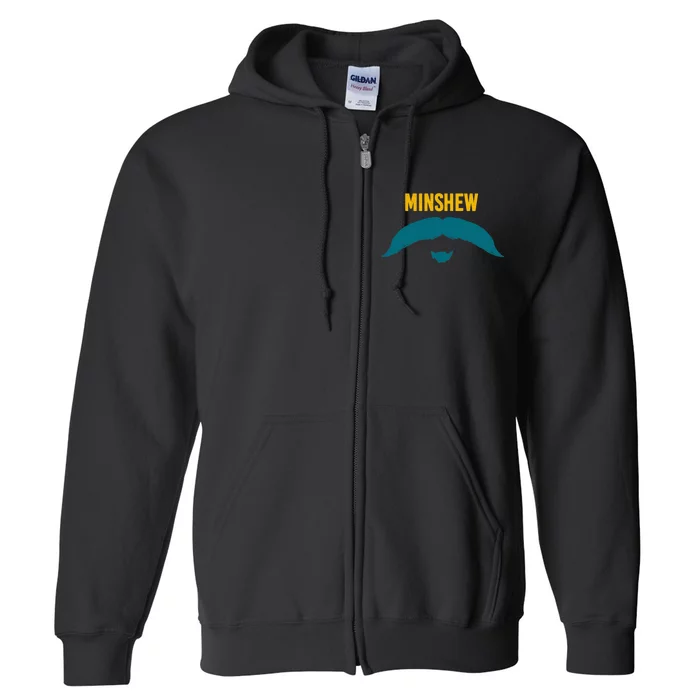 Funny Jacksonville Football Minshew Fan Full Zip Hoodie