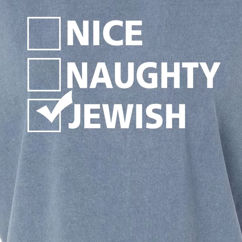 Funny Jewish Holiday Hanukkah Garment-Dyed Women's Muscle Tee