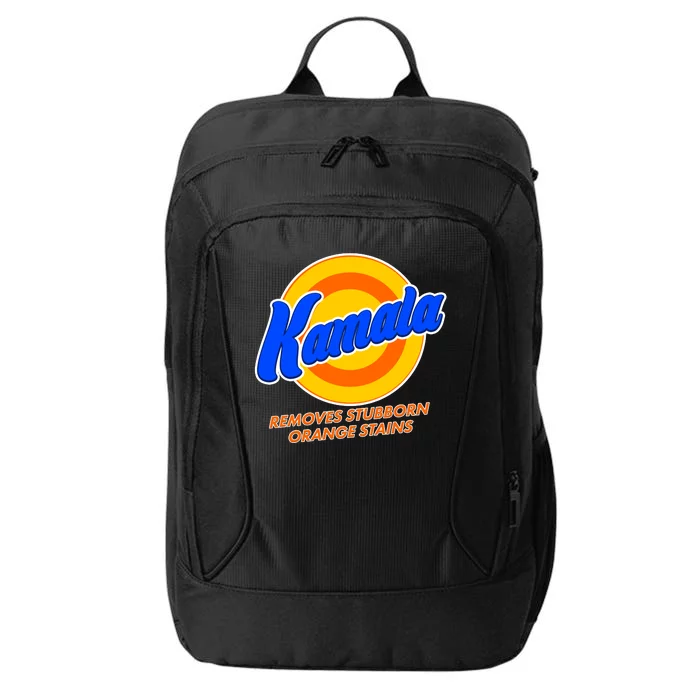 Funny Kamala Removes Stubborn Orange Stains City Backpack