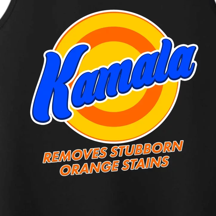 Funny Kamala Removes Stubborn Orange Stains Performance Tank