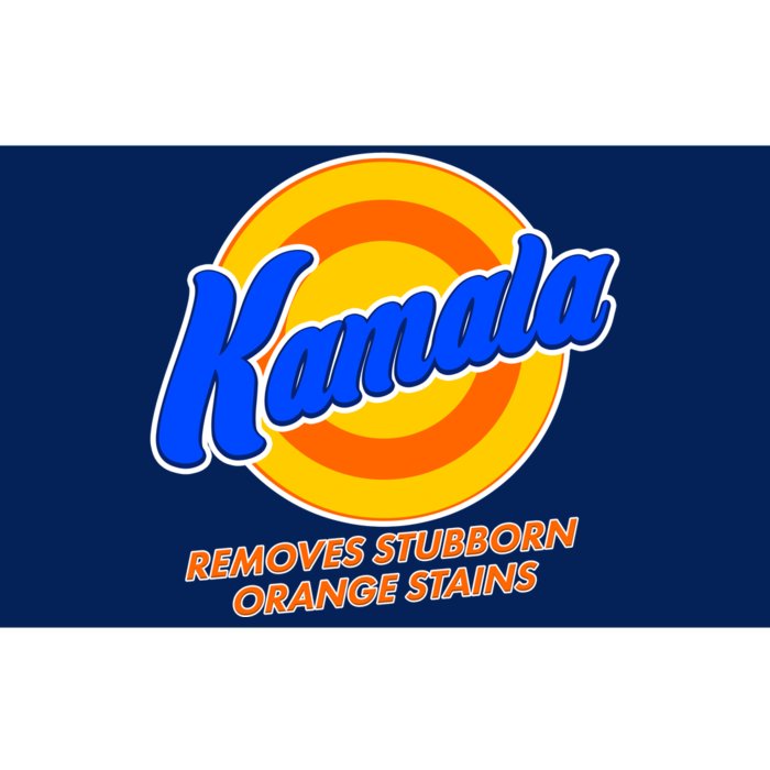 Funny Kamala Removes Stubborn Orange Stains Bumper Sticker