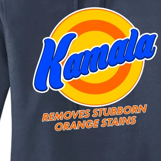 Funny Kamala Removes Stubborn Orange Stains Women's Pullover Hoodie