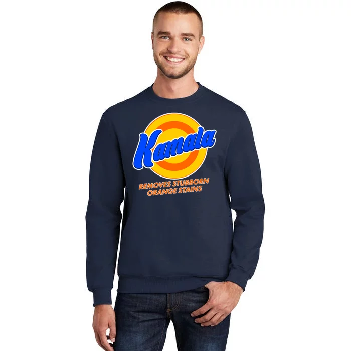 Funny Kamala Removes Stubborn Orange Stains Tall Sweatshirt