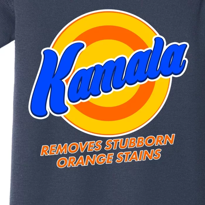 Funny Kamala Removes Stubborn Orange Stains Baby Bodysuit