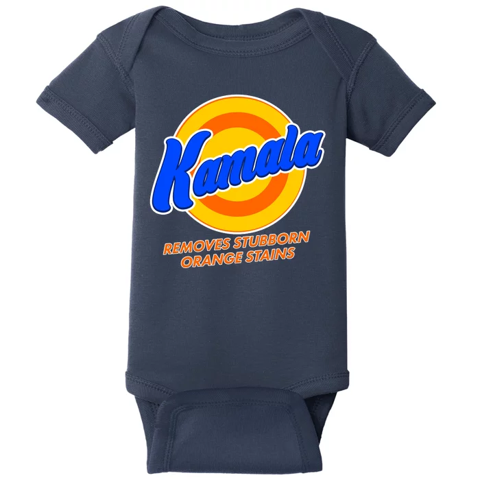 Funny Kamala Removes Stubborn Orange Stains Baby Bodysuit