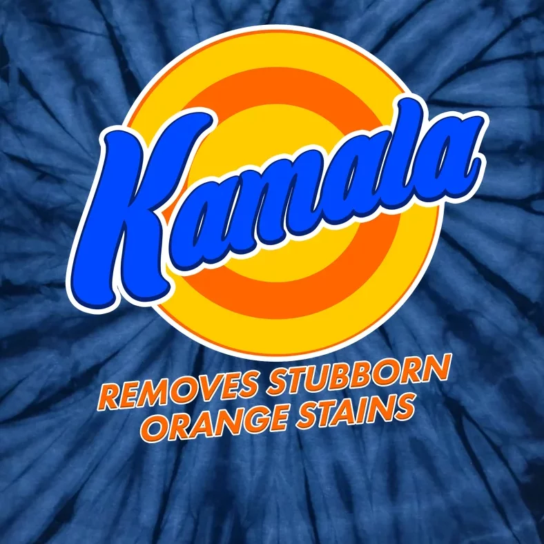 Funny Kamala Removes Stubborn Orange Stains Tie-Dye T-Shirt