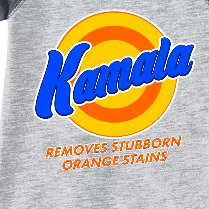 Funny Kamala Removes Stubborn Orange Stains Infant Baby Jersey Bodysuit