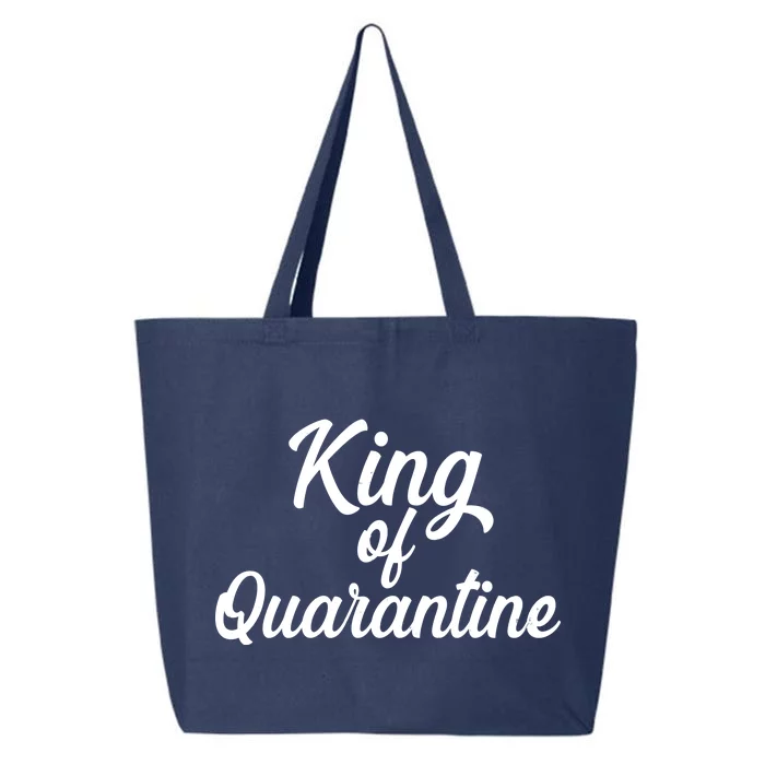 Funny King Of Quarantine 25L Jumbo Tote