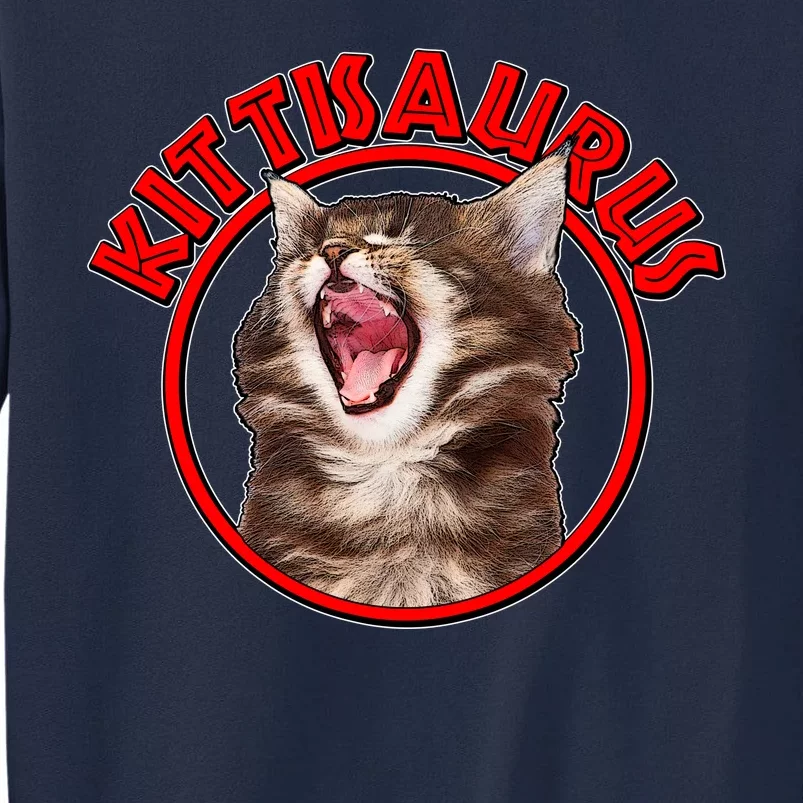 Funny Kittisaurus Tall Sweatshirt