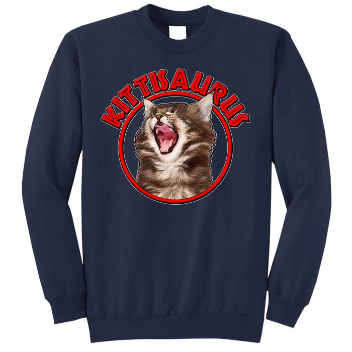 Funny Kittisaurus Tall Sweatshirt