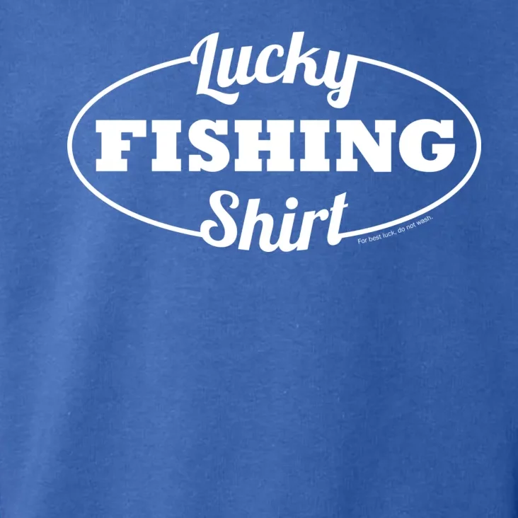 Funny Lucky Fishing Toddler Hoodie