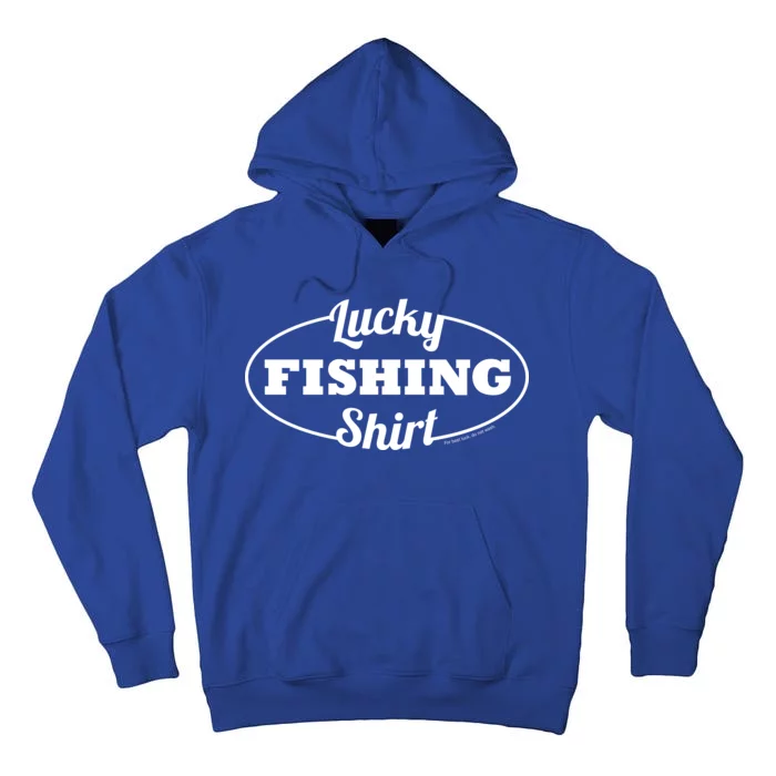 Funny Lucky Fishing Tall Hoodie