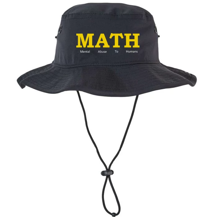 Funny Math - Mental Abuse To Humans Legacy Cool Fit Booney Bucket Hat