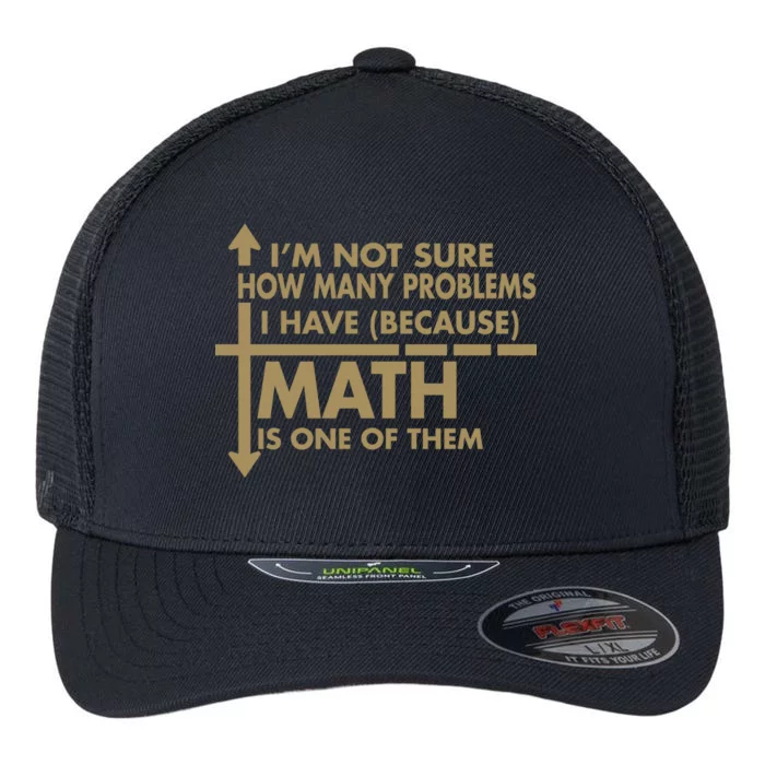 Funny Math Problems Flexfit Unipanel Trucker Cap