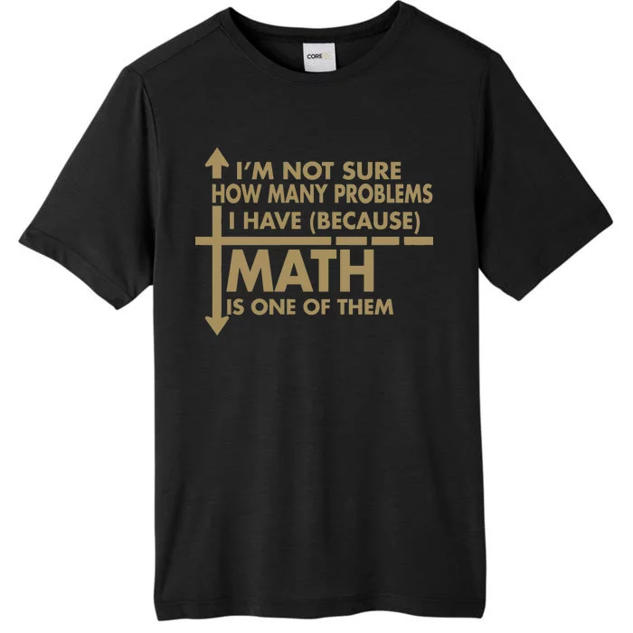 Funny Math Problems ChromaSoft Performance T-Shirt