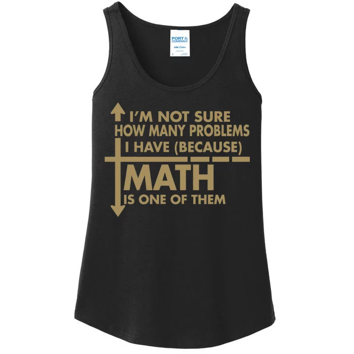 Funny Math Problems Ladies Essential Tank