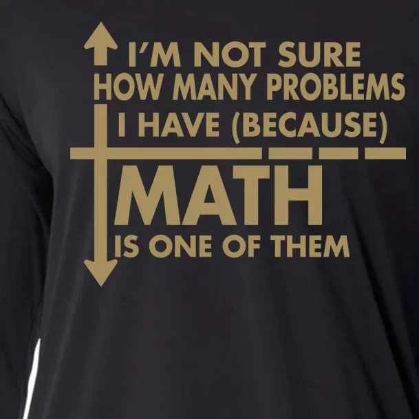 Funny Math Problems Cooling Performance Long Sleeve Crew