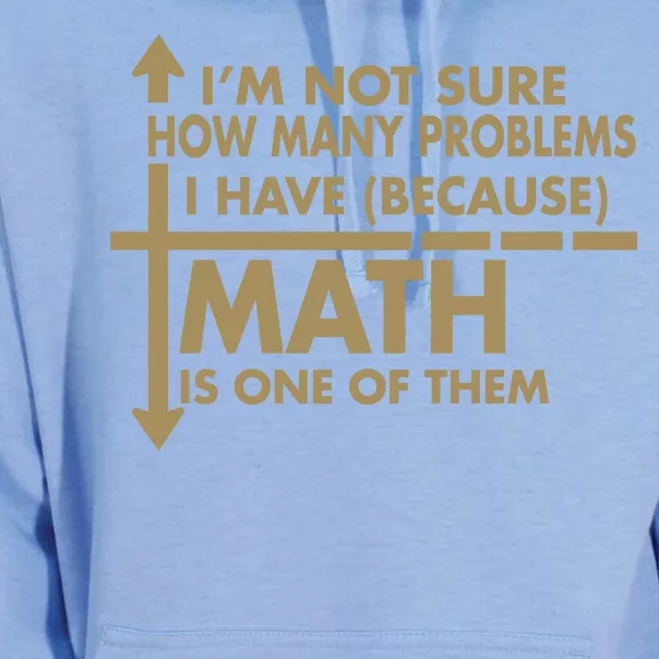 Funny Math Problems Unisex Surf Hoodie