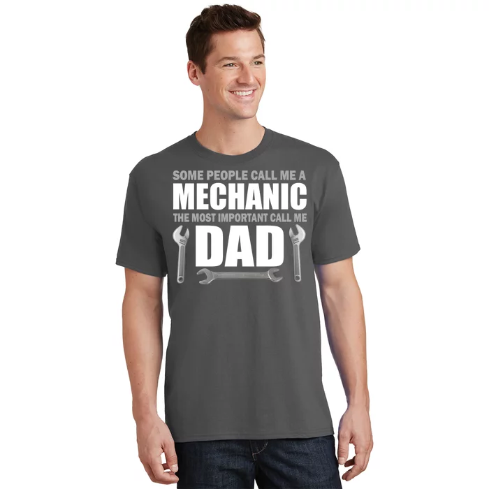 Funny Mechanic Dad T-Shirt