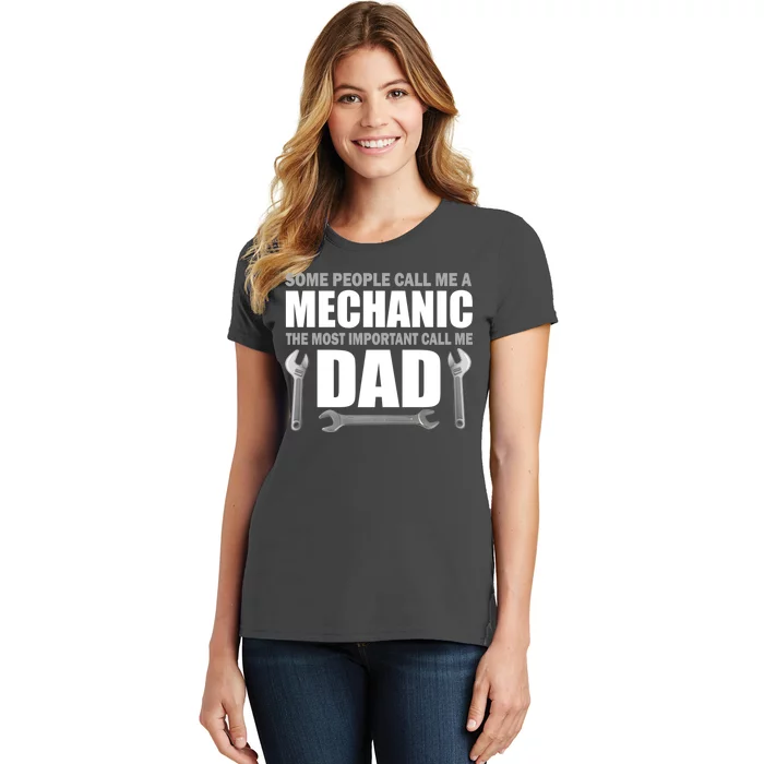 Funny Mechanic Dad Women's T-Shirt