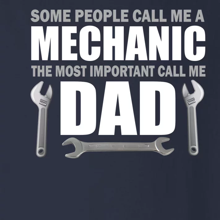 Funny Mechanic Dad Toddler Long Sleeve Shirt