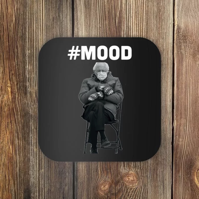 Funny Meme Mittens Bernie Sanders Mood Coaster