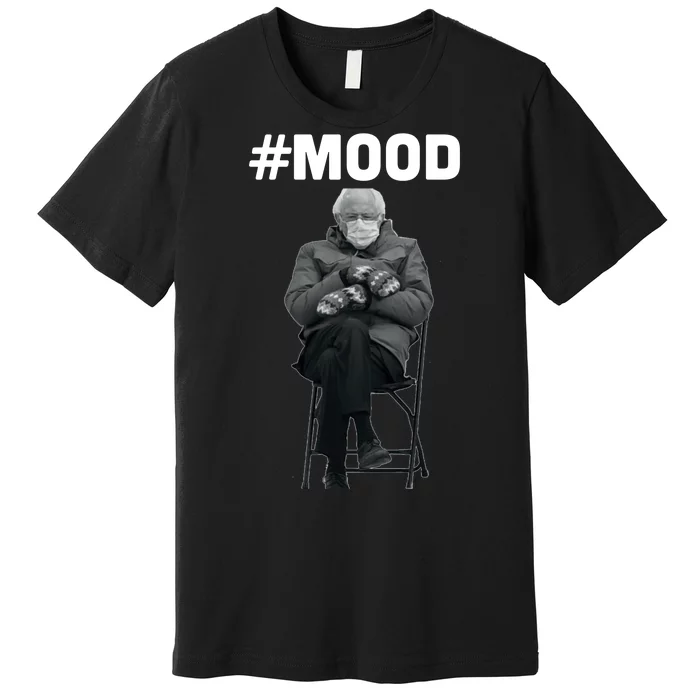 Funny Meme Mittens Bernie Sanders Mood Premium T-Shirt