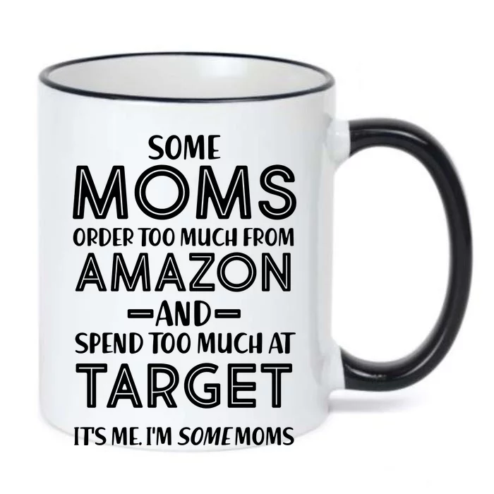 Funny Moms Shopping Problems Black Color Changing Mug